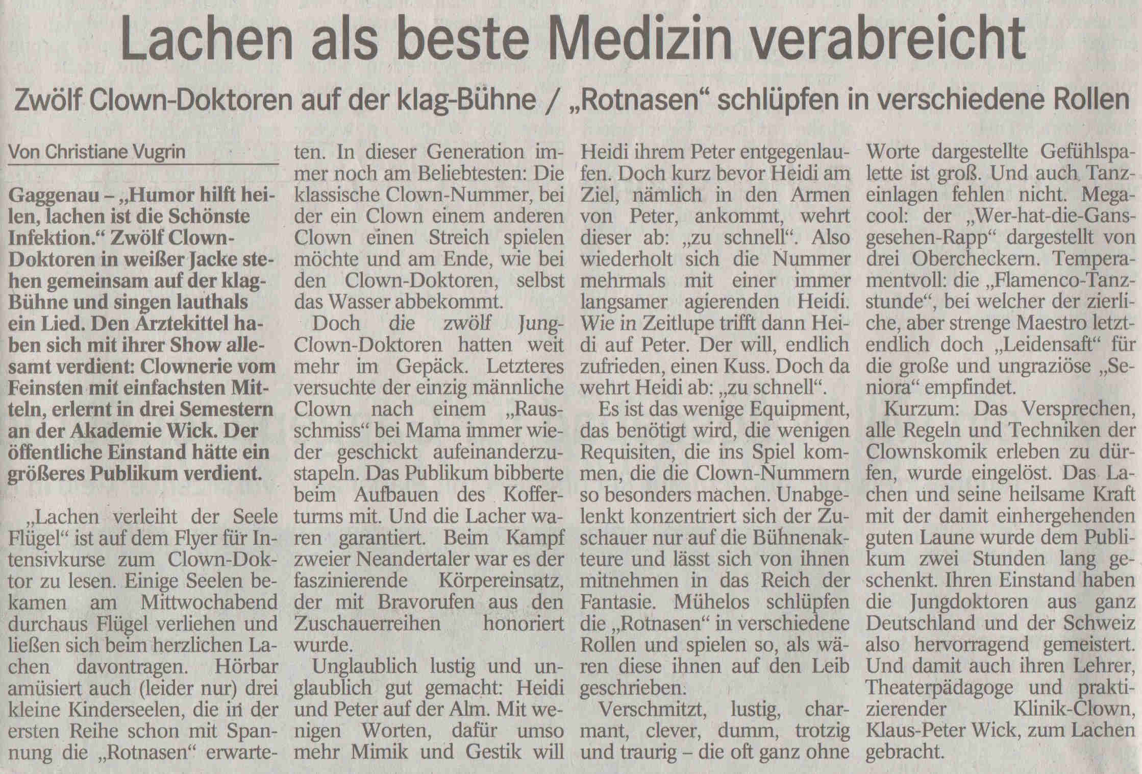 clowndoktor_badisches_tagblatt_juni_2012